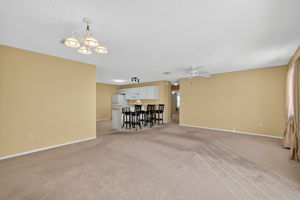 Living, Dining, and Kitchen