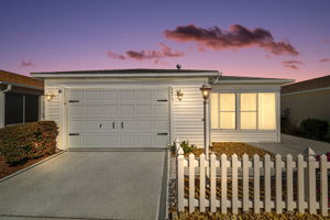 Twilight Front Elevation