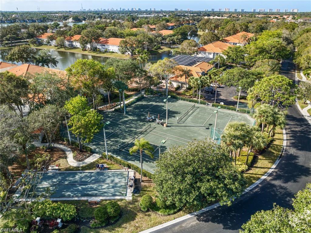 Aerial Har-Tru Tennis & Bocce