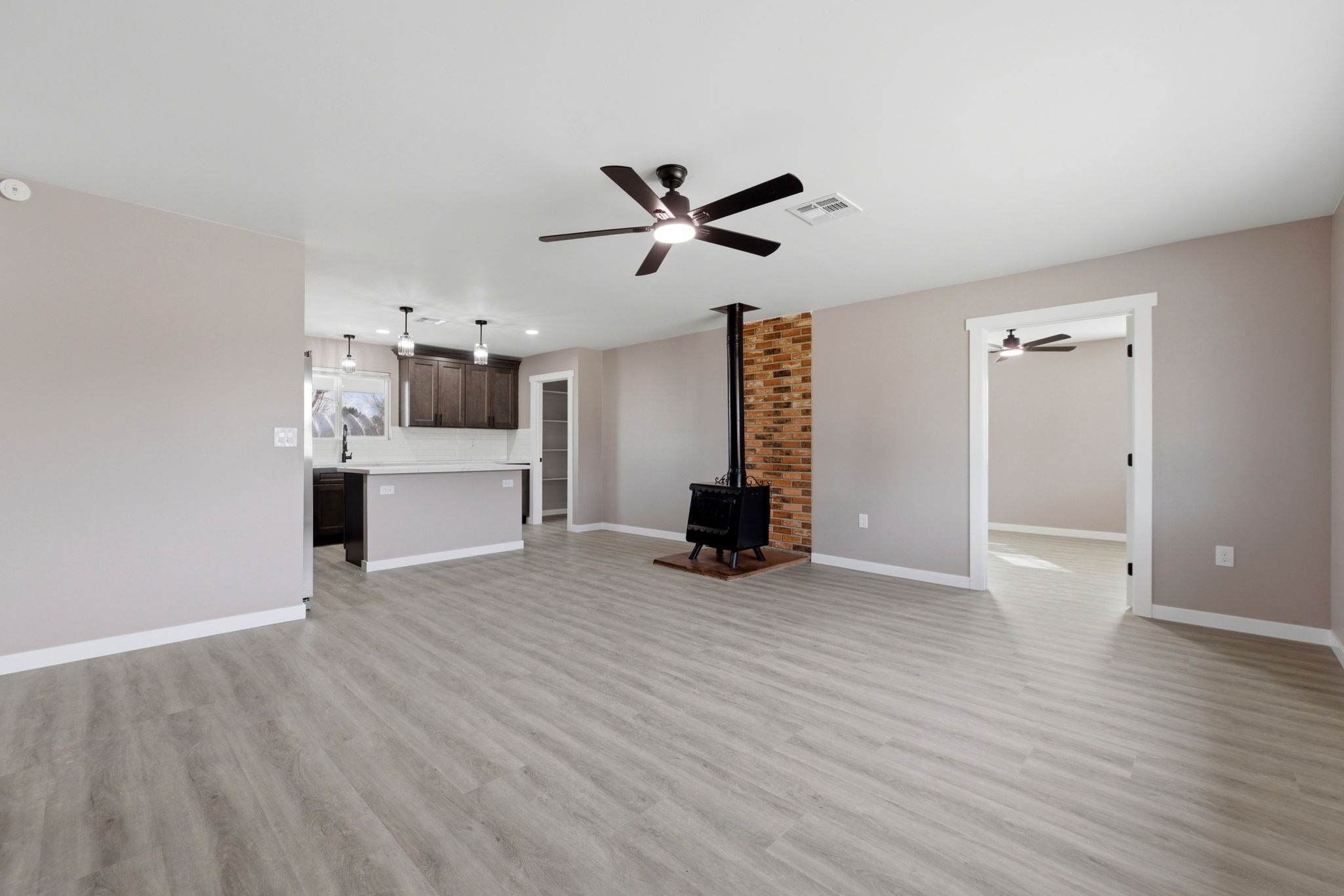 Living Room to Kitchen