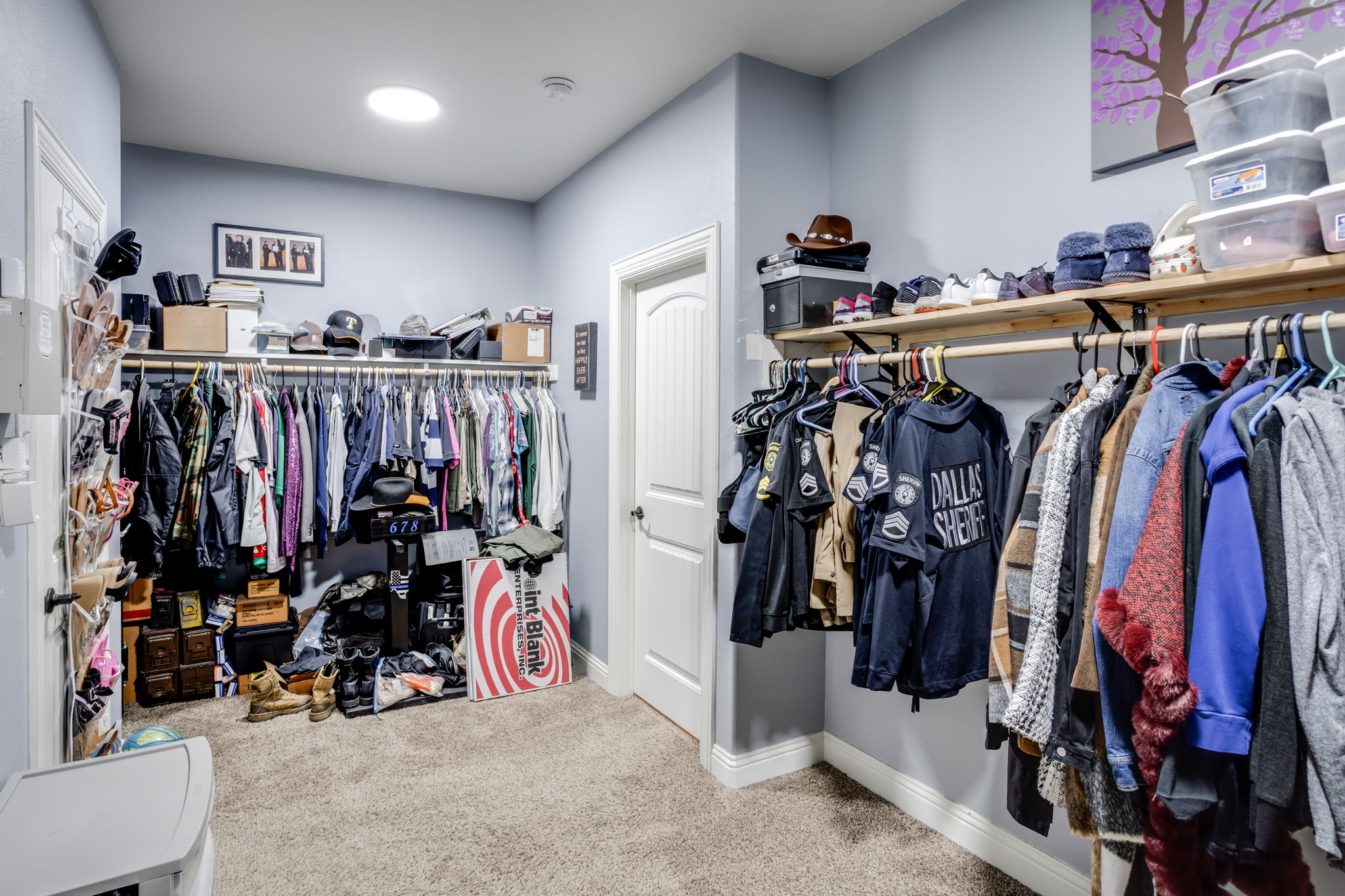Huge walk-in Master Closet!