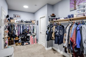 Huge walk-in Master Closet!
