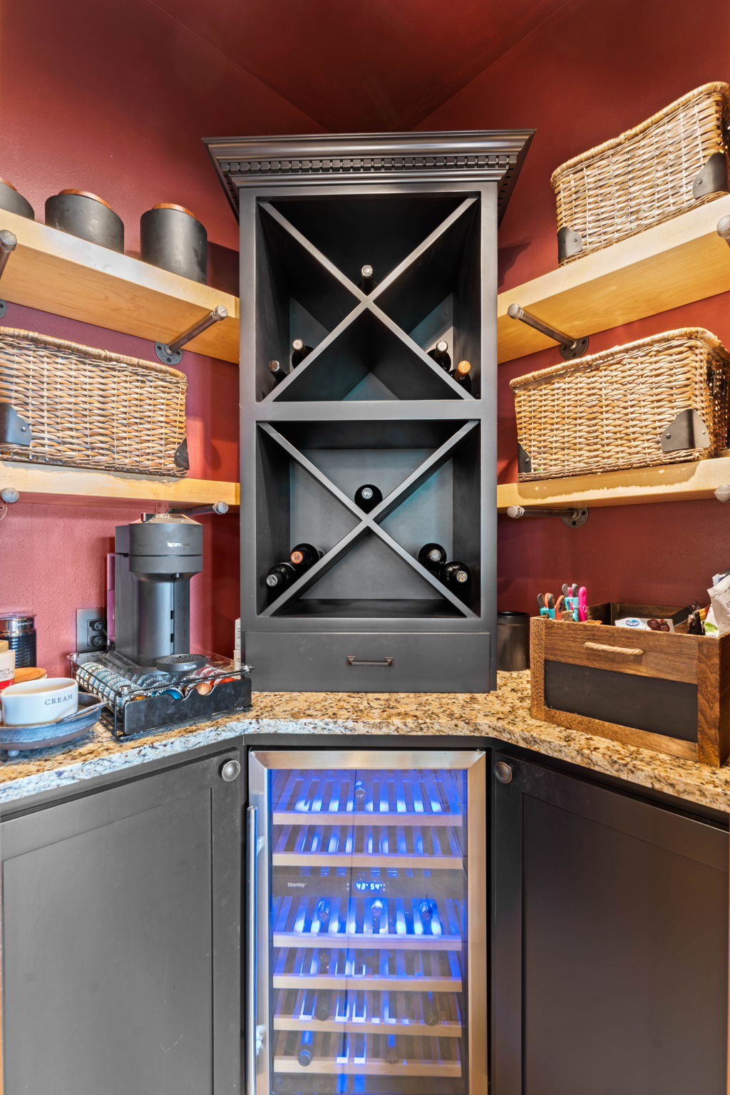 Pantry Turned Wine Closet