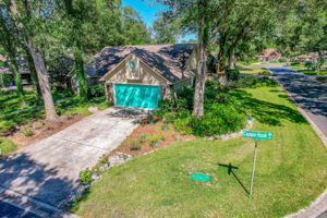 A picturesque corner lot offering enhanced views and added privacy.