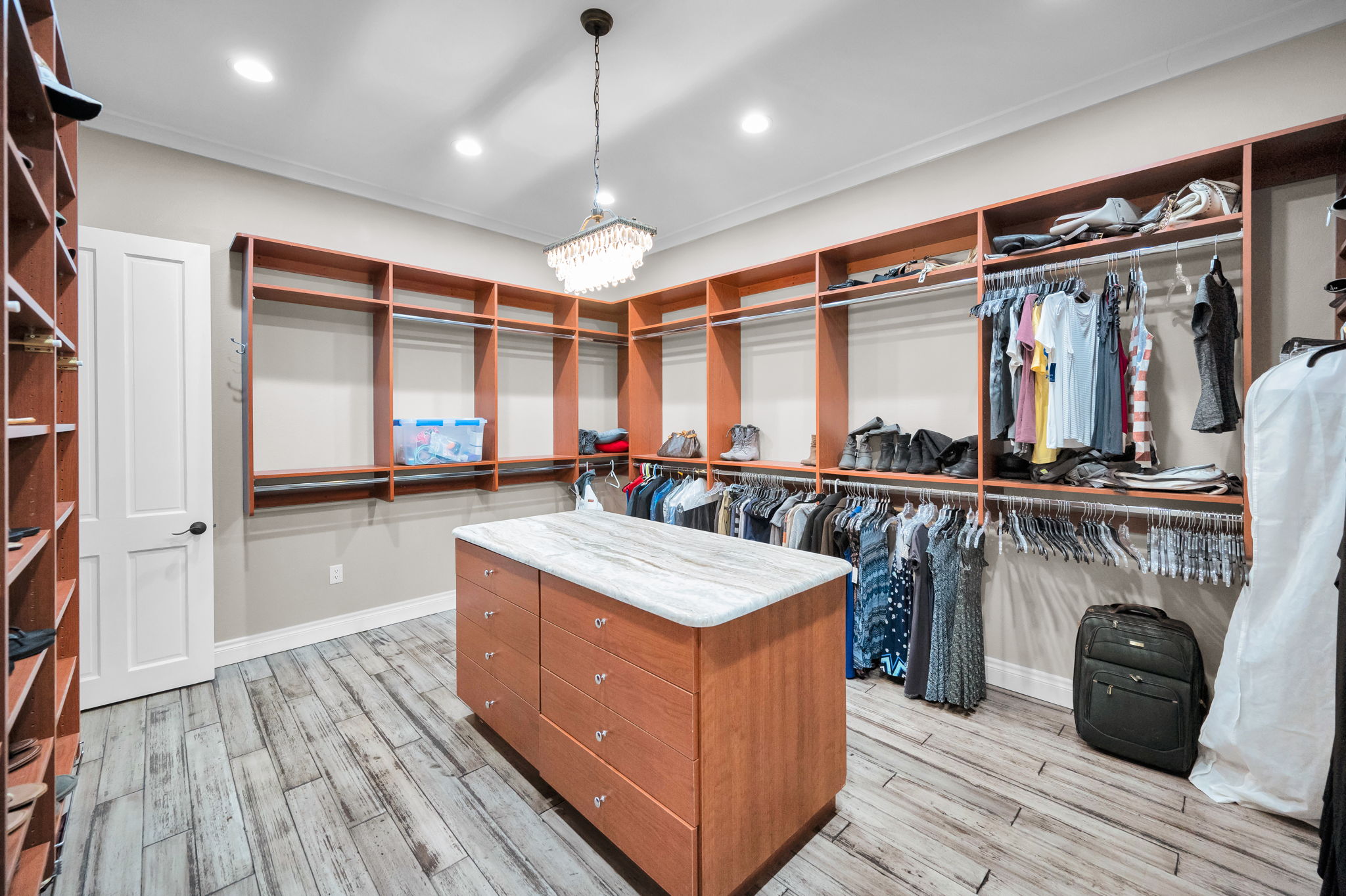 Upper Level Master Bedroom Closet1a