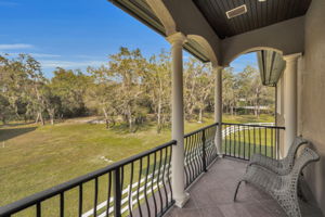 Upper Level Master Bedroom Balcony
