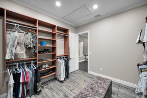 Upper Level Master Bedroom Closet2c