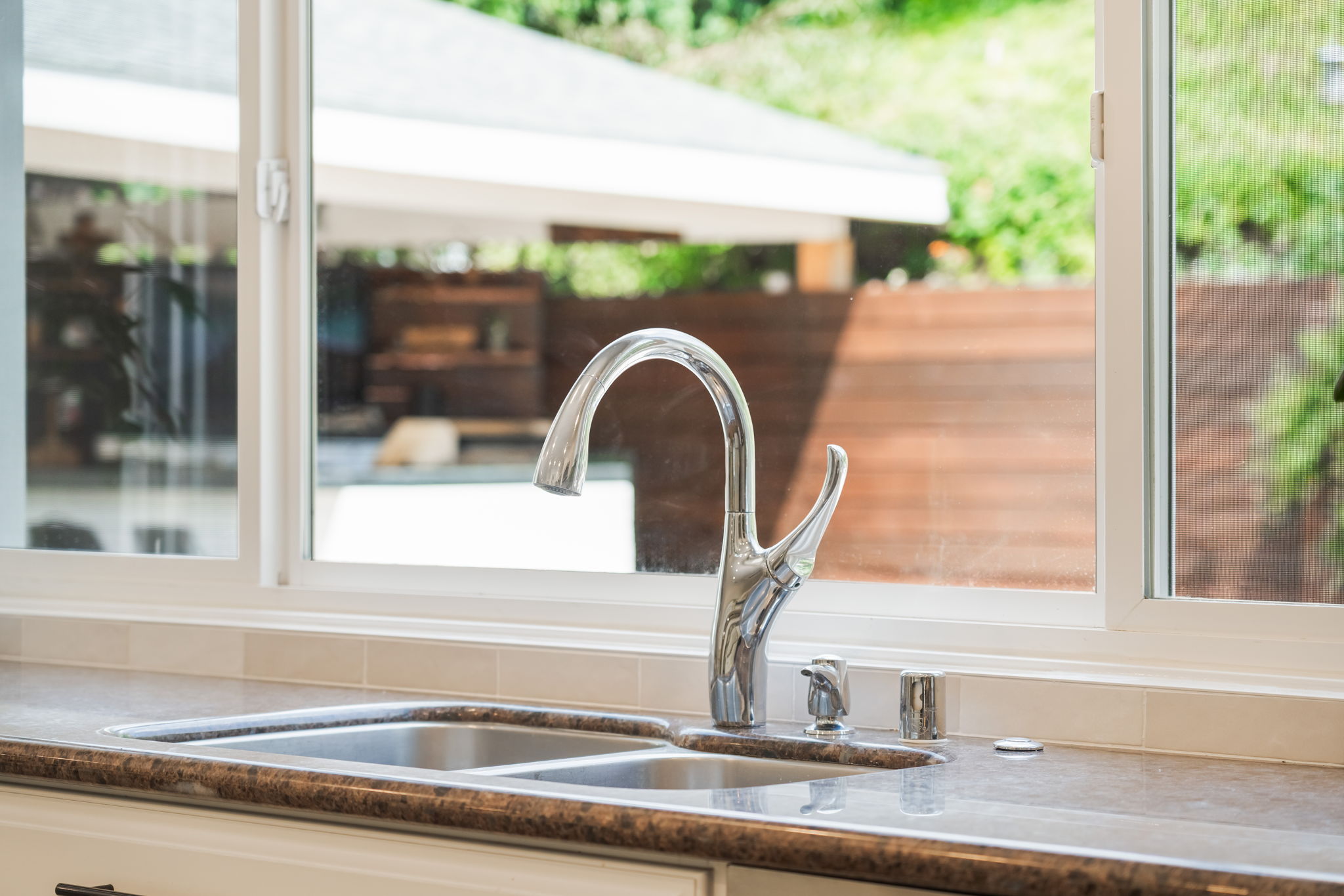 Great View While Doing Dishes
