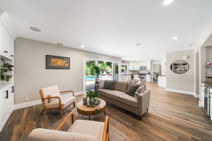 Family Room Looking Into Kitchen