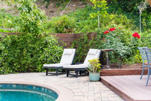 Plenty Of Places To Lounge By The Pool