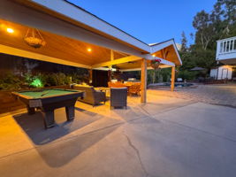 Covered Patio Has Built In Lights/Fans/Heaters