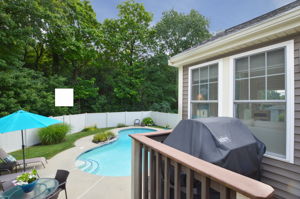 Backyard deckview