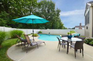 Patio Pool view