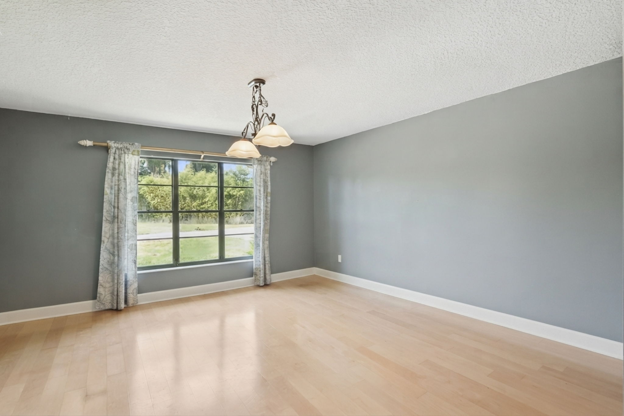 Flexible den/office/living room space downstairs.