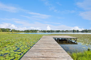 Enjoy fishing and boating right in your backyard!