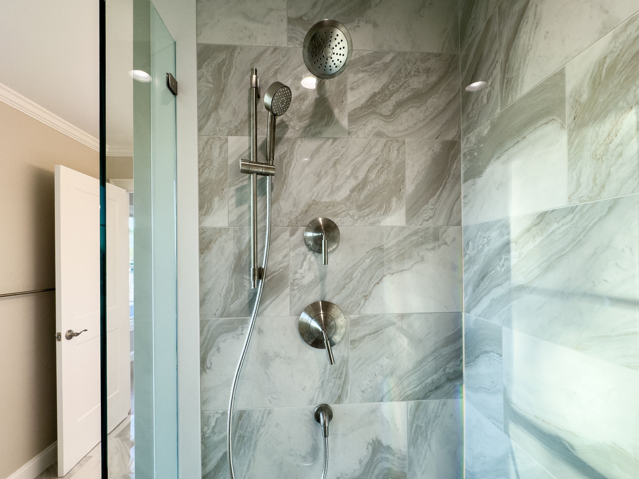 Shower in Primary Bath