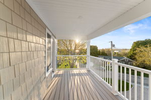 Private deck off of Primary Bedroom