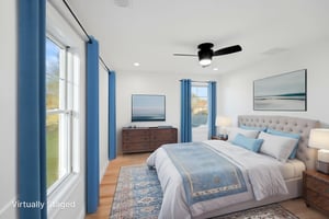 Virtually Staged Bedroom 3