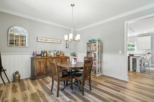 Separate Dining Room off the kitchen