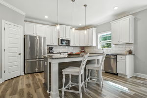 Upgraded Stainless Appliances