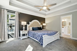 Trey Ceilings and Accent Wall
