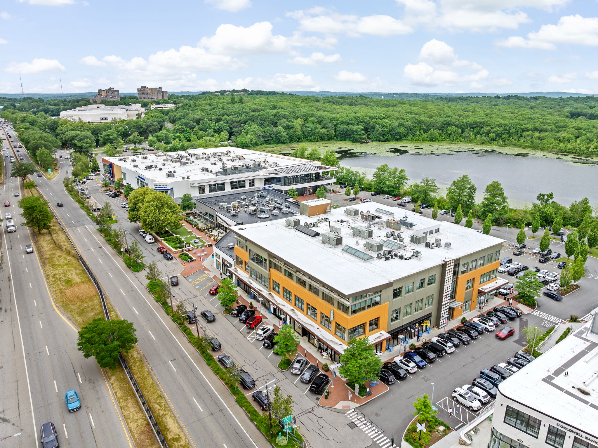 More shopping on Hammond Pond Parkway