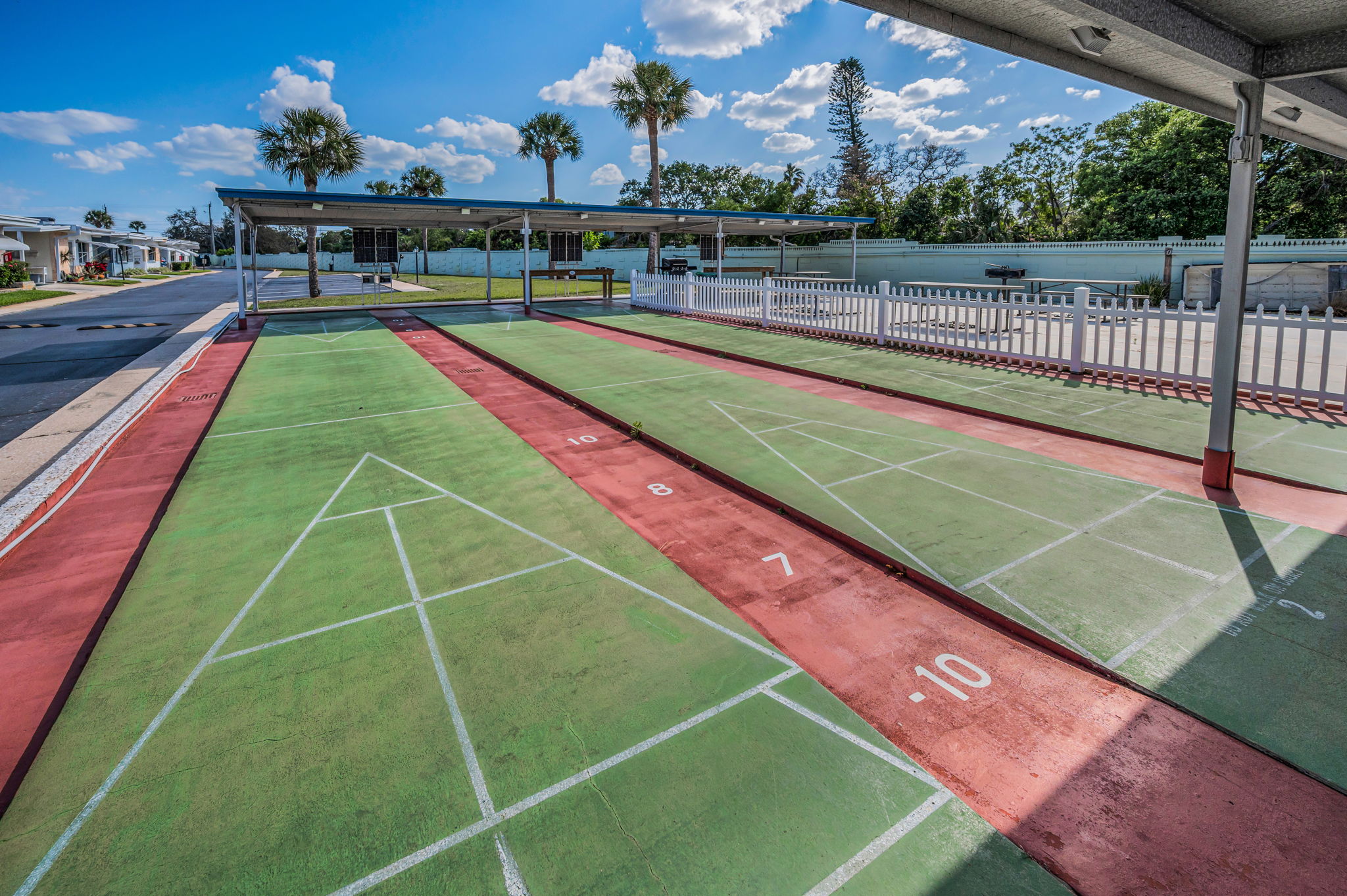 13-Shuffleboard Courts