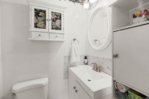 Ensuite Half Bath for Bedroom 2