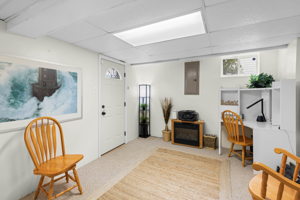 Bedroom/Office with Separate Entrance
