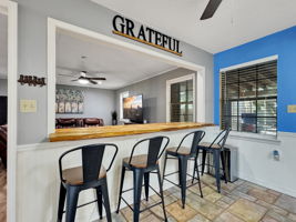 Bar - Kitchen Side 
