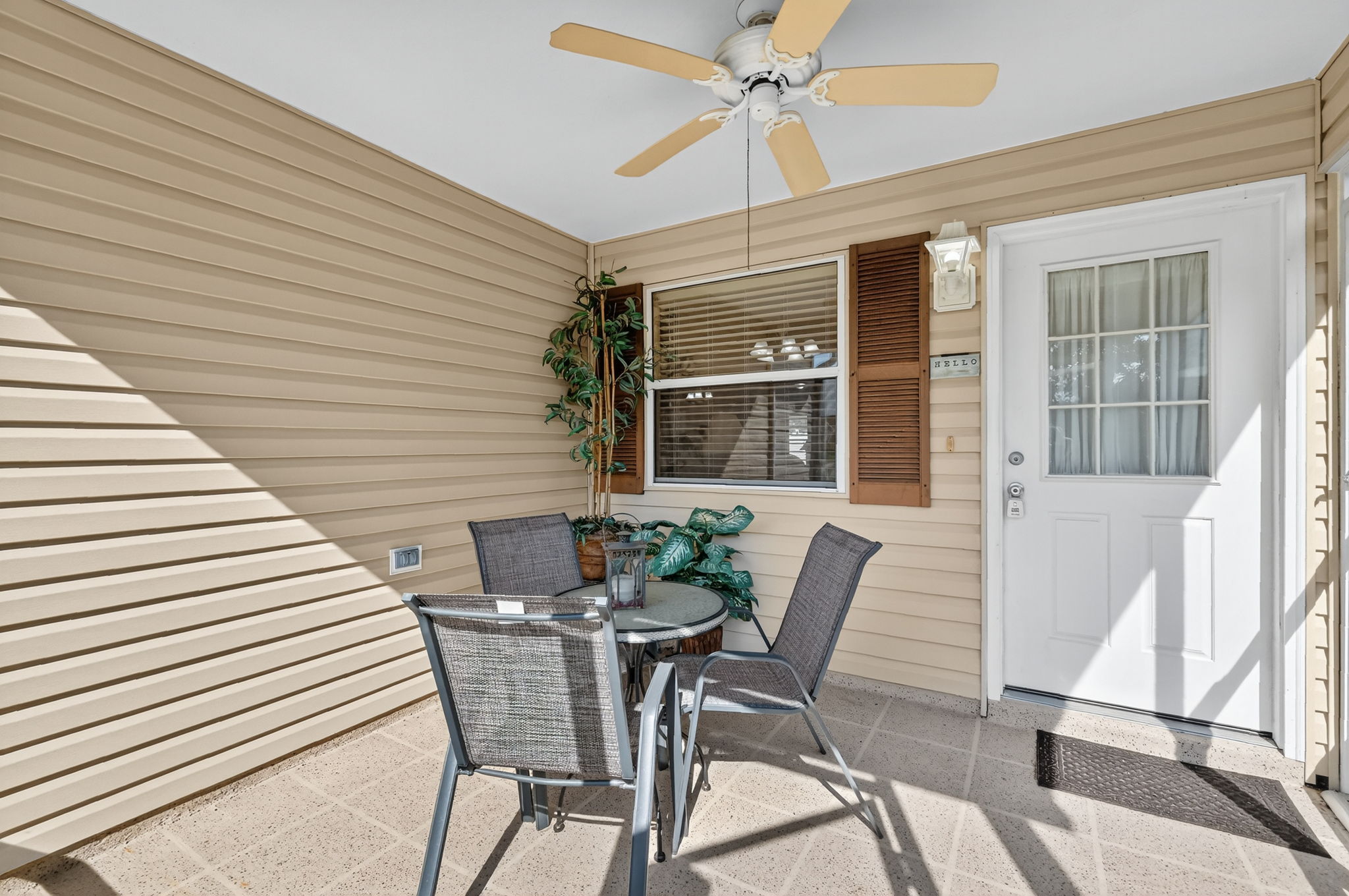 Front Screened Porch