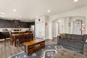 Open-concept main level offers plenty of room for everyday living and entertaining.