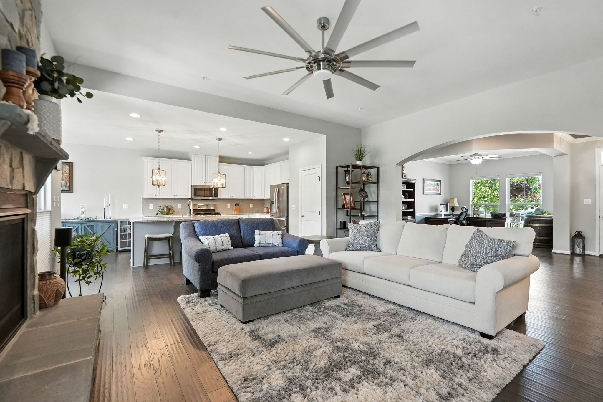 Family room is the perfect gathering space!