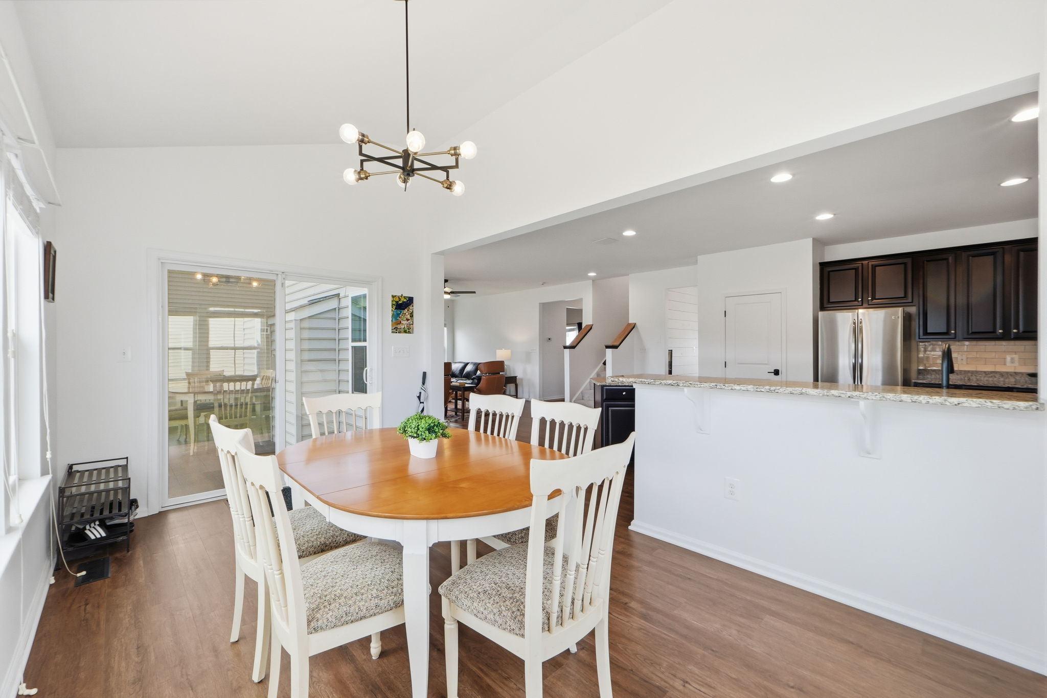 morning room, patio slider