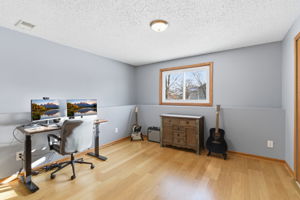 Bedroom 3 currently used as an office