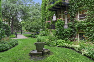 Looking out towards Humboldt Avenue