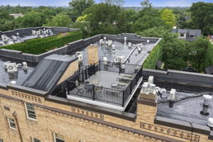 Rooftop deck