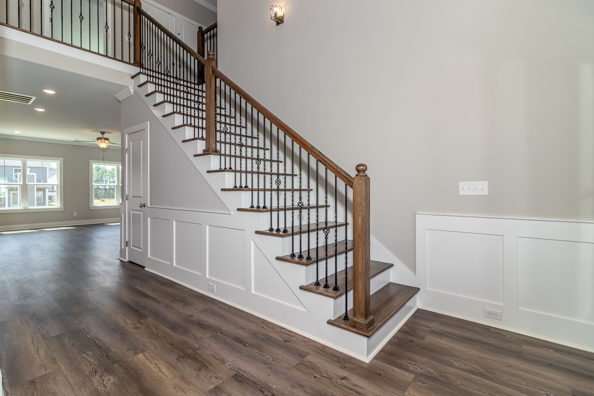 Stairway/Living Room