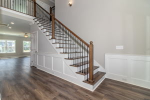 Stairway/Living Room