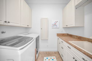 First Floor Laundry Room