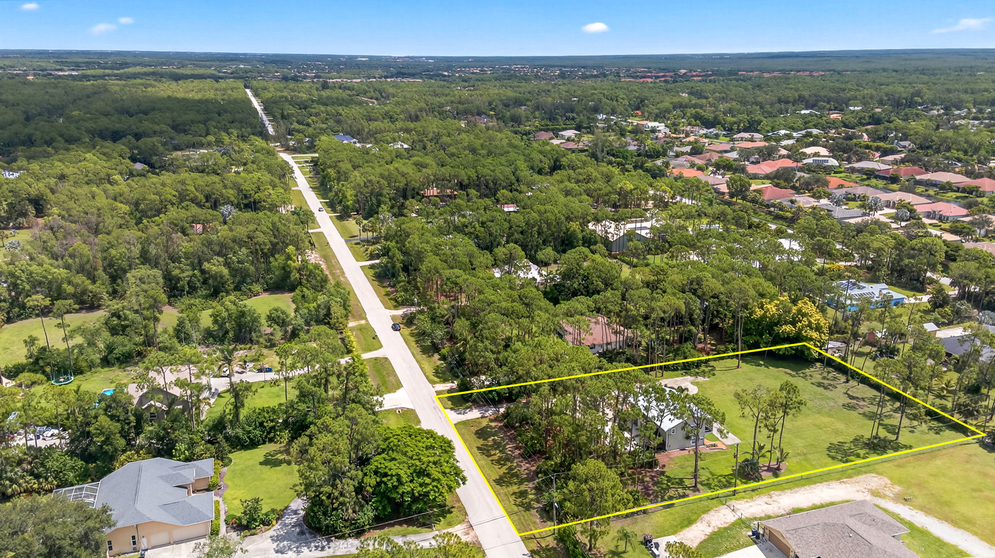 Aerial View 1 -Lot Lines