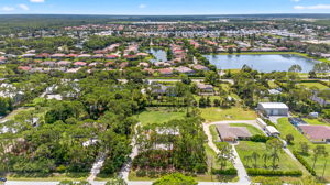 Aerial Front Exterior