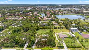 Aerial Front Exterior -Lot Lines