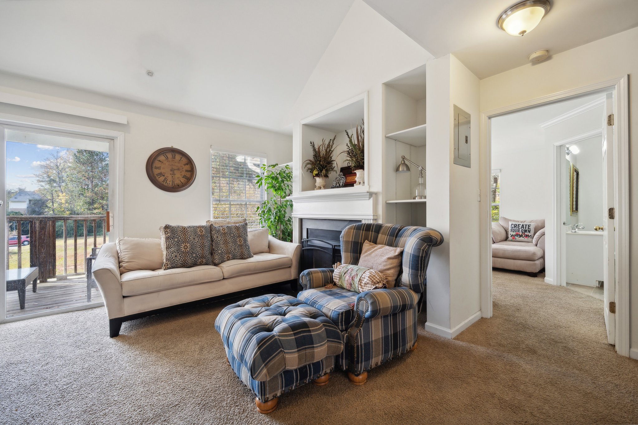 Built-ins Around Fireplace