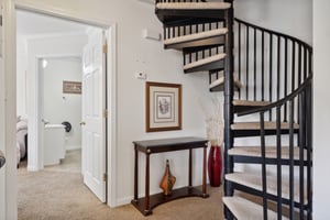 Spiral Staircase to Loft