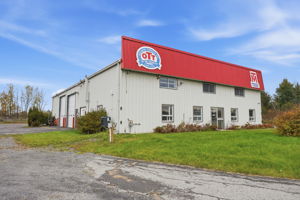 Building exterior and service access.