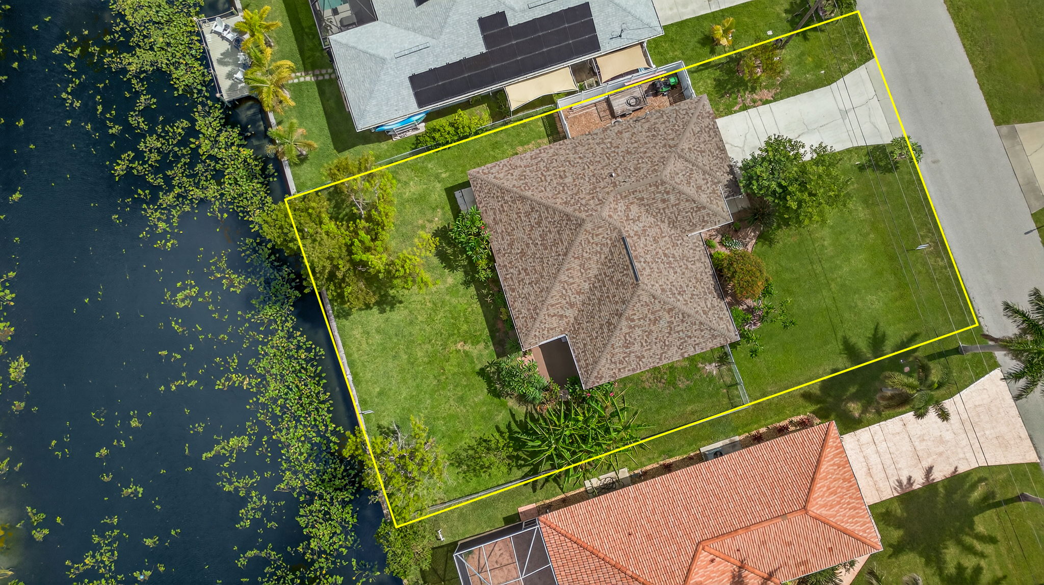 Aerial Overview -Lot Lines