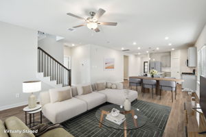 Houston - Southwinds-2538 Bay Winds Ln Baytown TX 77523-009  virtually staged