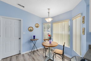 Eating Space in Kitchen