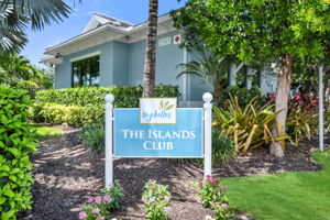 Islands Club Sign